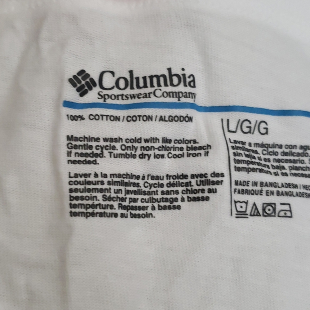 Men's Columbia 3 White Shirts 100% Cool Cotton - Picture 5 of 7